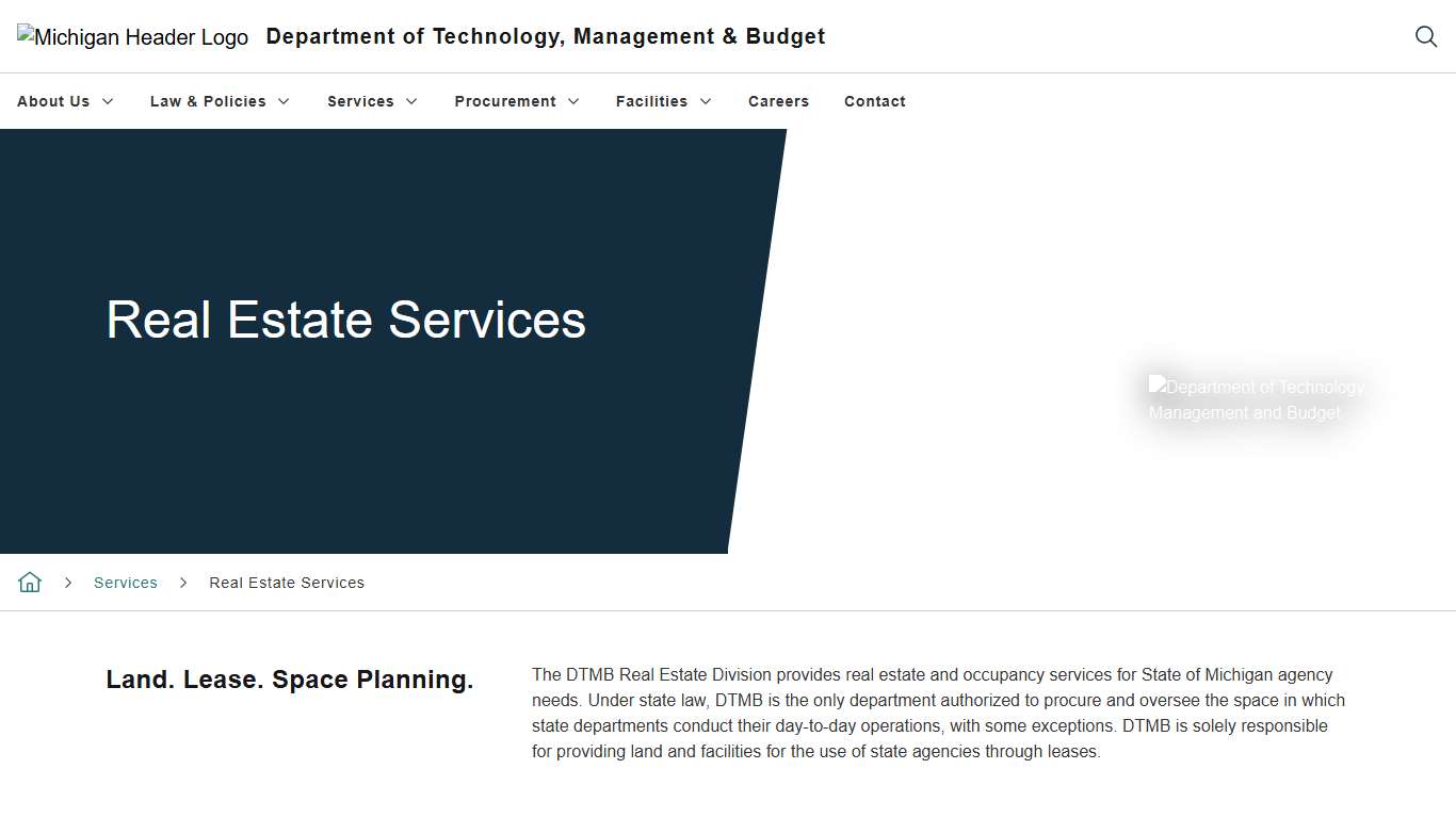 DTMB - Real Estate Services